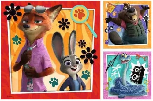 Jigsaw Puzzle - Ravensburger WT Zootopia 2 Puzzle (3 x 49pcs)