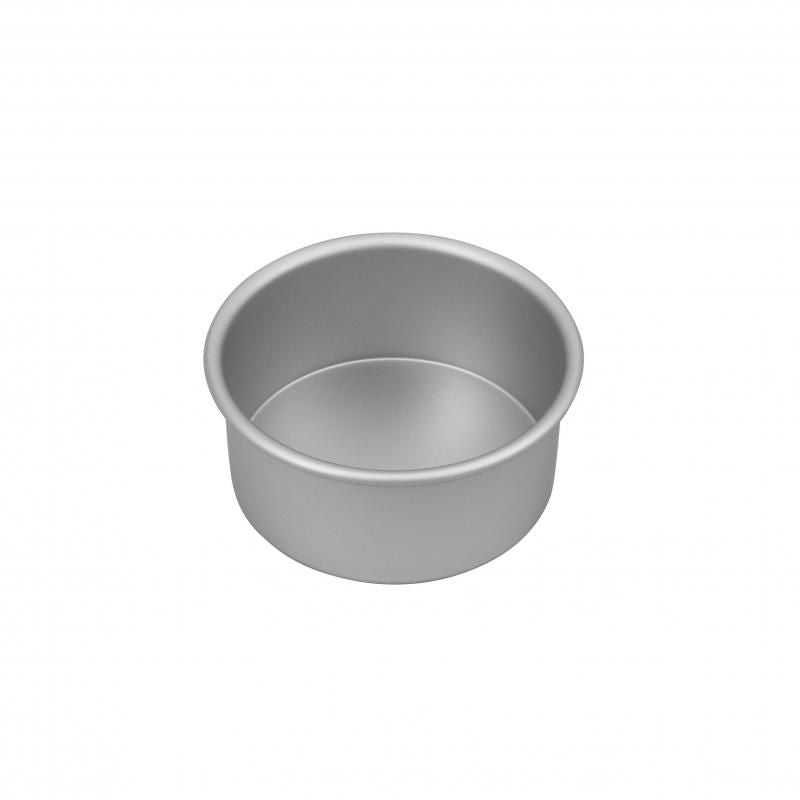 Bakemaster Silver Anodised Round Cake Pan 15X7.5cm