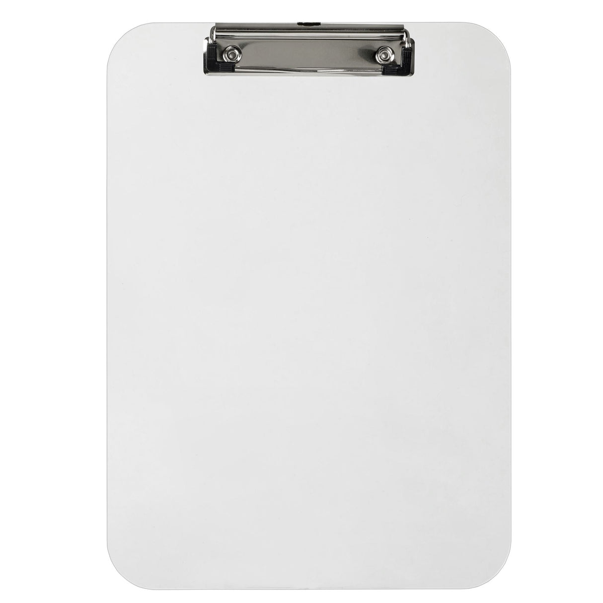 Esselte A4 clear clipboard with sturdy metal clip and smooth acrylic surface, ideal for secure writing and document organization.