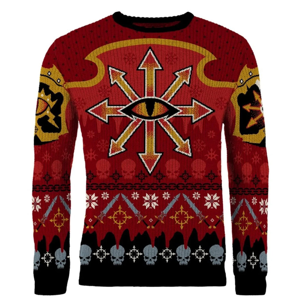 Warhammer 40000: Chaos Christmas Jumper (Size XXL)
