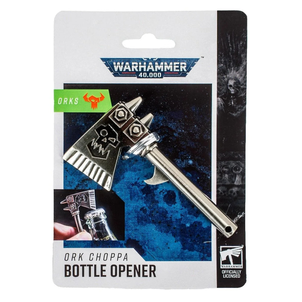 Warhammer 40000: Ork Choppa Bottle Opener - Collectible Figure