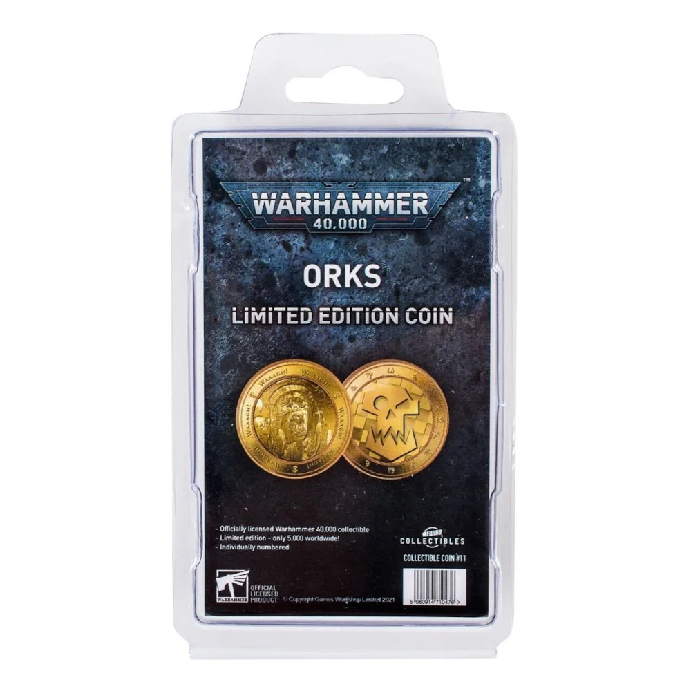 Warhammer 40000: Ork Collectible Coin - Collectible Coin