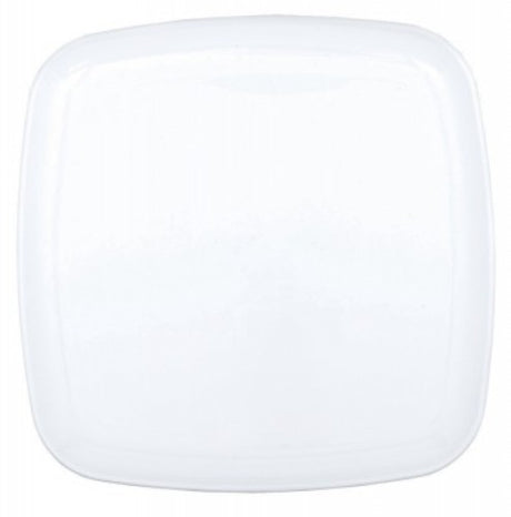 Elegant white square platter measuring 110CM x 36CM, perfect for serving appetizers and main dishes at any gathering.