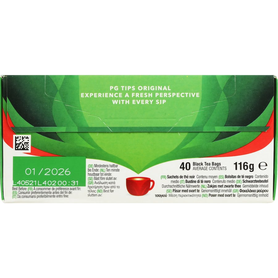 Pg Tea Bags  40 pack