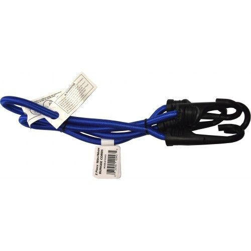 Cargoloc Bungee Cords - 18" Blue (2 Pack)