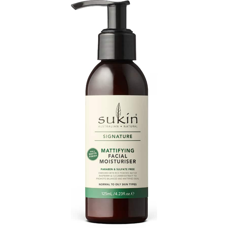 Sukin Mattifying Facial Moisturiser  125mL