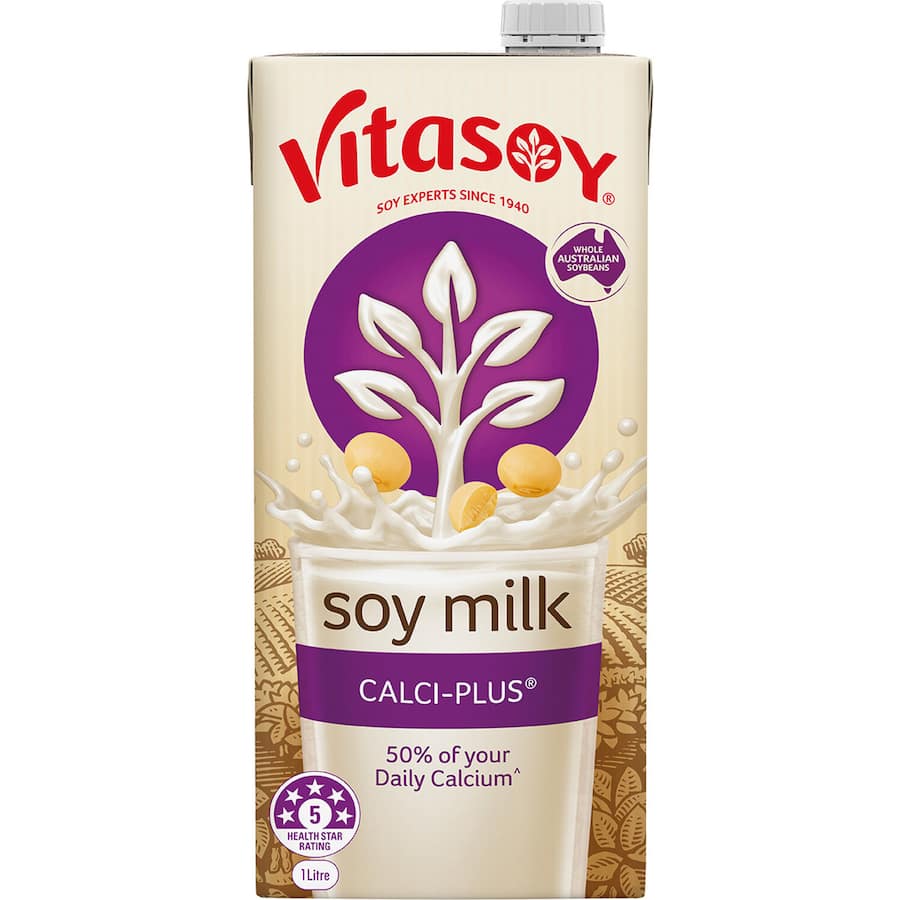 Vitasoy Soy Milk Calci Plus Regular Carton 1L