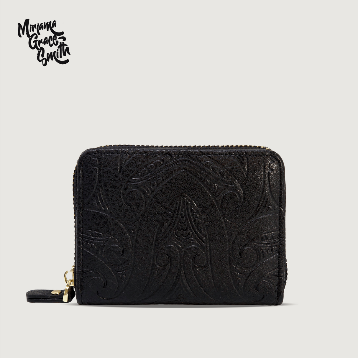 Moana Road - Mission Bay Wallet By Miriama Grace-Smith - Black - 2 units
