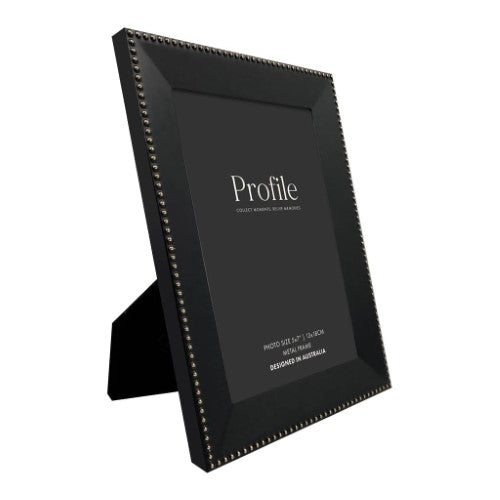 Profile - Noble Black Rose Gold Metal Photo Frame - 4x6in (10x15cm)