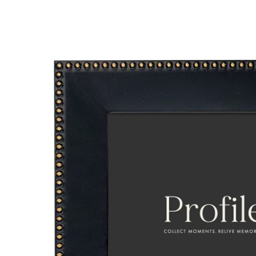 Profile - Noble Black Rose Gold Metal Photo Frame - 5x7in (13x18cm)