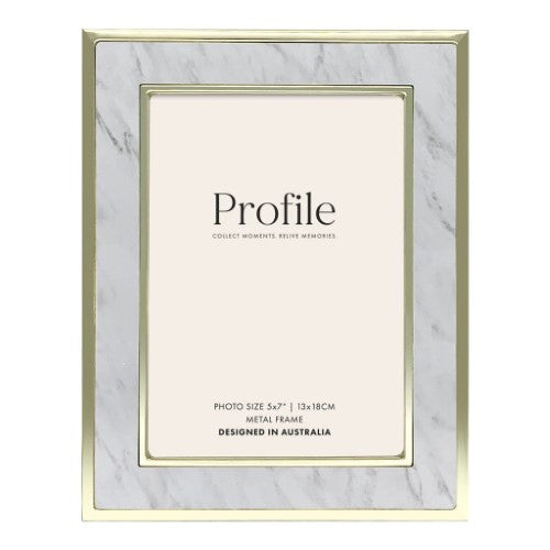 Profile - Terrazzo Marble Metal Photo Frame