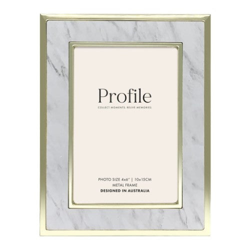 Profile - Terrazzo Marble Metal Photo Frame