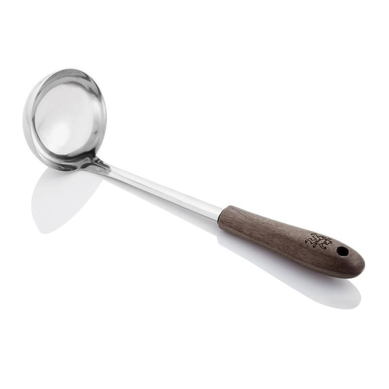 Stanley Rogers Premium Black Walnut Stainless Steel Soup Ladle