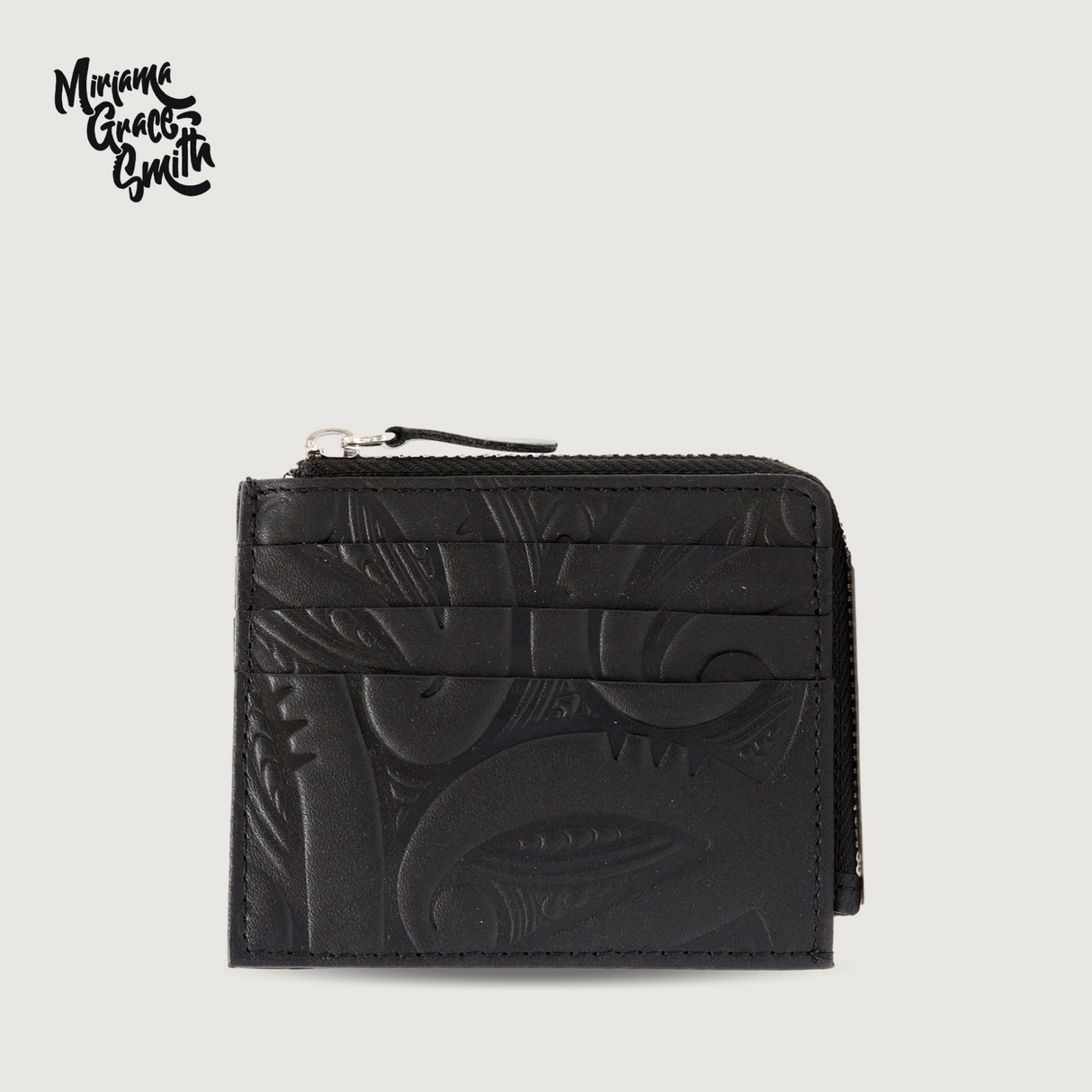 Moana Road - The Uptown Wallet by Miriama Grace-Smith - Black - 2 units