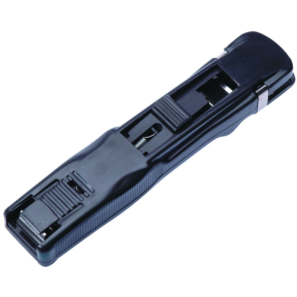 Esselte Nalclip in black with 8 steel clips, designed for efficient document organization without hole punching.