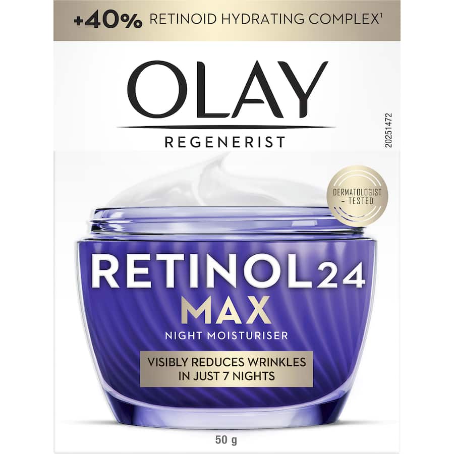 Olay Regenerist Retinol24 Night Face Cream Moisturiser Max 50g