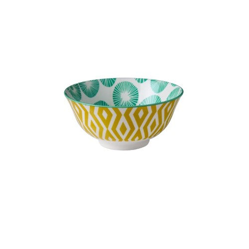 Glazed Porcelain Bowl - Wilkie Brothers 15cm (Summer Green)