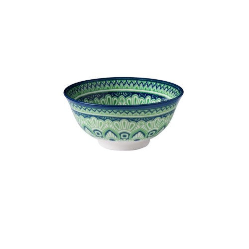 Glazed Porcelain Bowl - Wilkie Brothers 15cm (Fiesta Green)