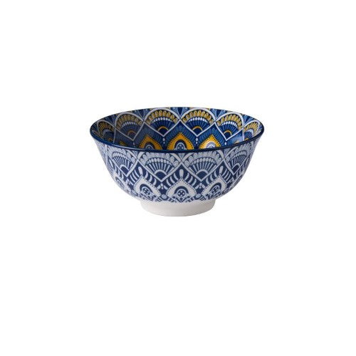 Glazed Porcelain Bowl - Wilkie Brothers 15cm (Medi Tile)