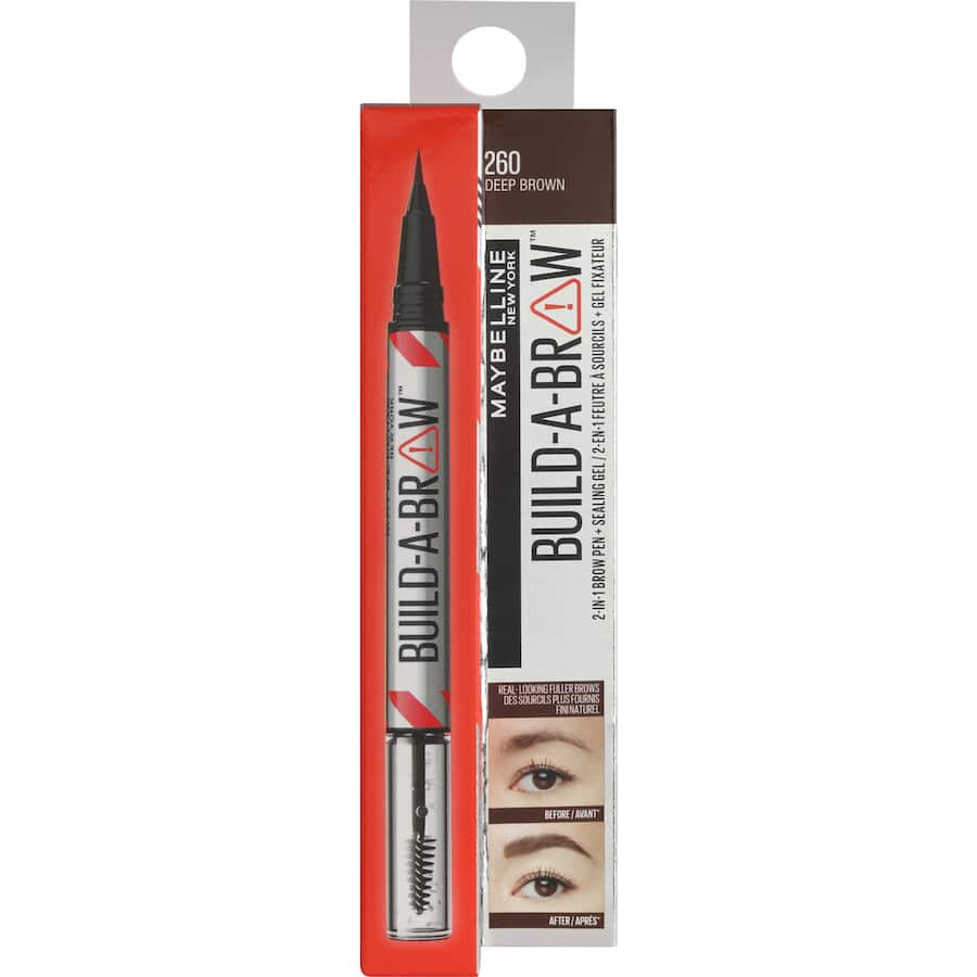 Maybelline Brow Pen Deep Brown 260 1ea