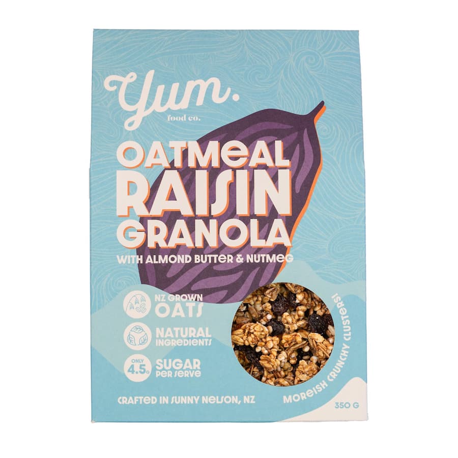 Yum Oaty Craft Granola Oatmeal Raisin Cookie 350g