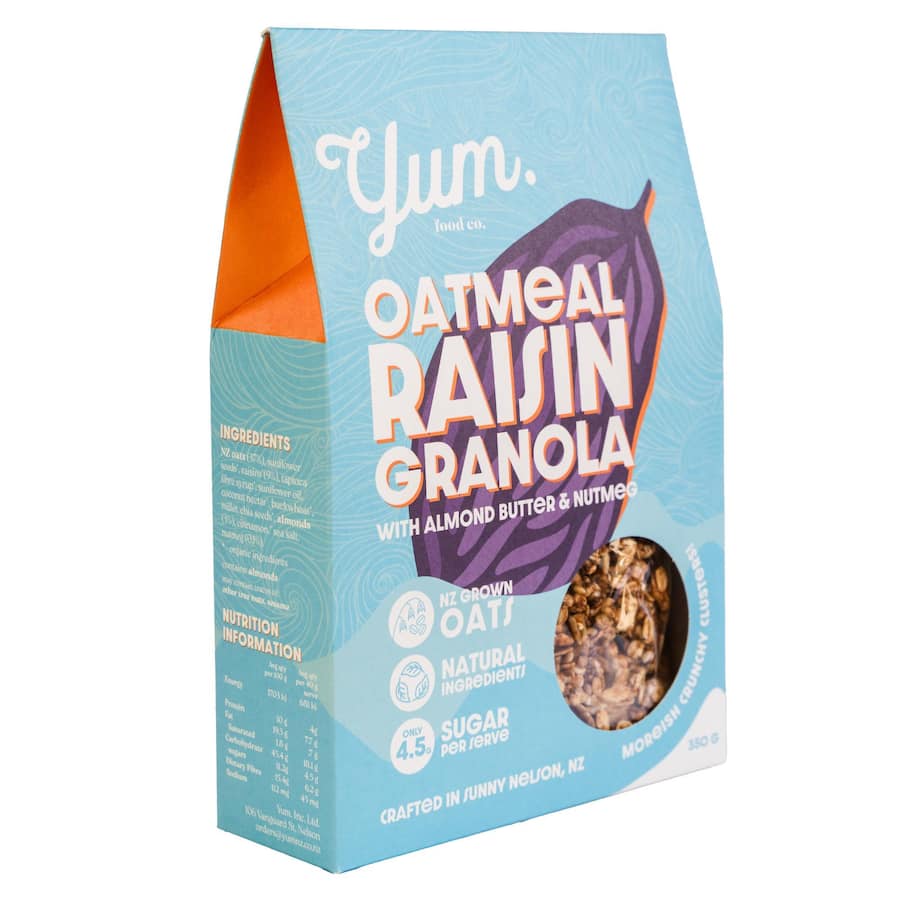 Yum Oaty Craft Granola Oatmeal Raisin Cookie 350g
