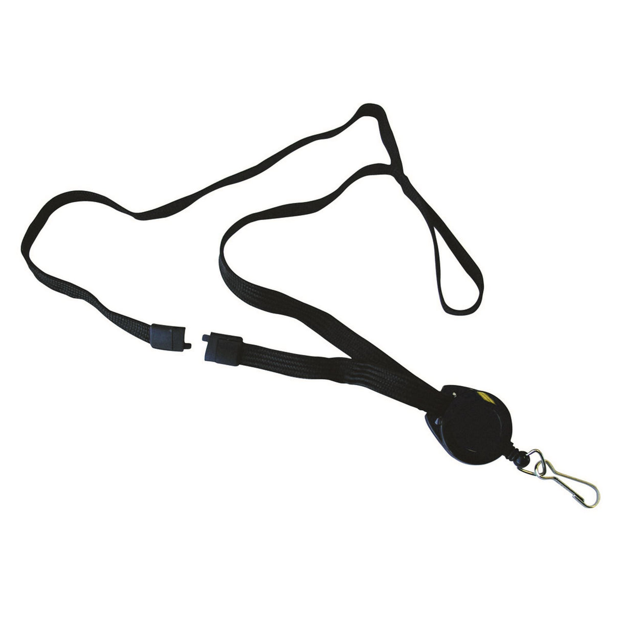 Durable Kevron badge reel pack of 10 with lanyard for secure ID display and easy access at work or events.