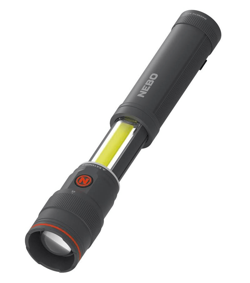 Nebo Franklin Slide 500 Lumen Rechargeable Work Light And Flashlight