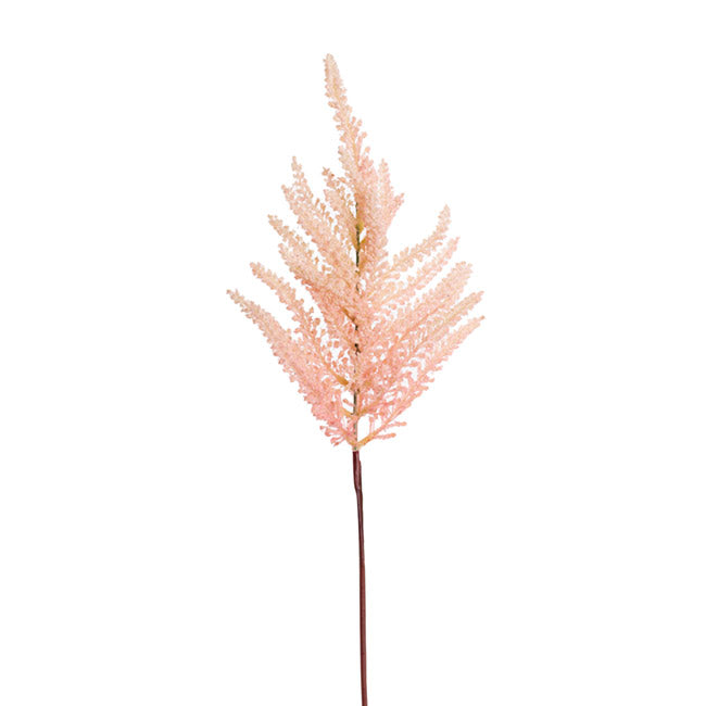 Artifcal Flower / Foliage - Fern Spray Soft Pink Gradation
