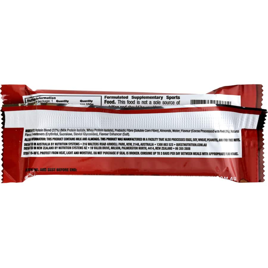 Quest Protein Bar Chocolate Brownie 60g
