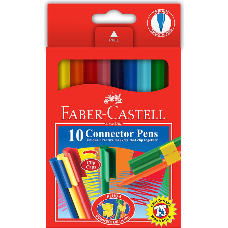 Faber Castell Pen Connect Pens 10 pack