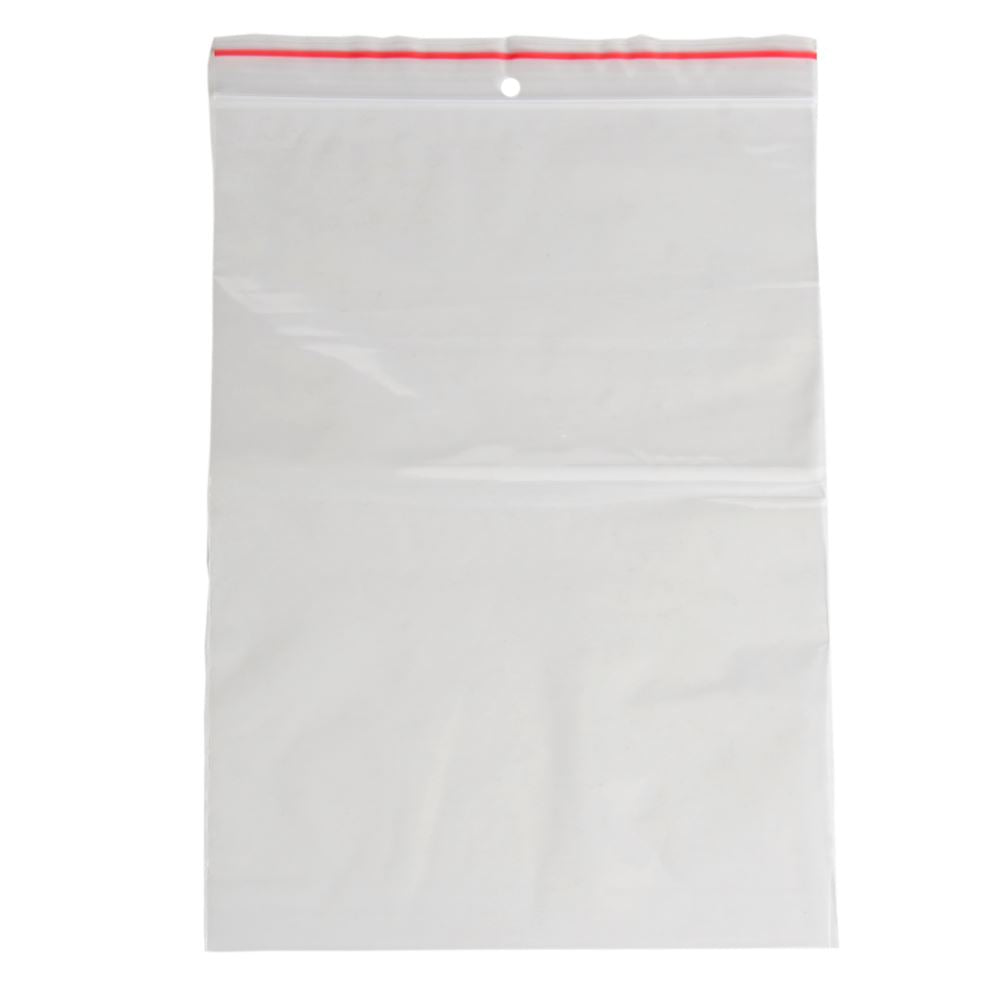 Esselte Zip Lock Bags, 180mm x 255mm, pack of 25, perfect for organizing and protecting various items with a secure seal.