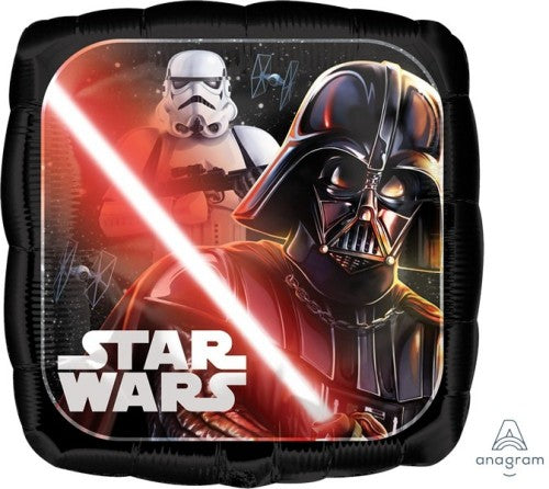 45cm Star Wars Classic balloon featuring iconic characters, perfect for themed parties and events.