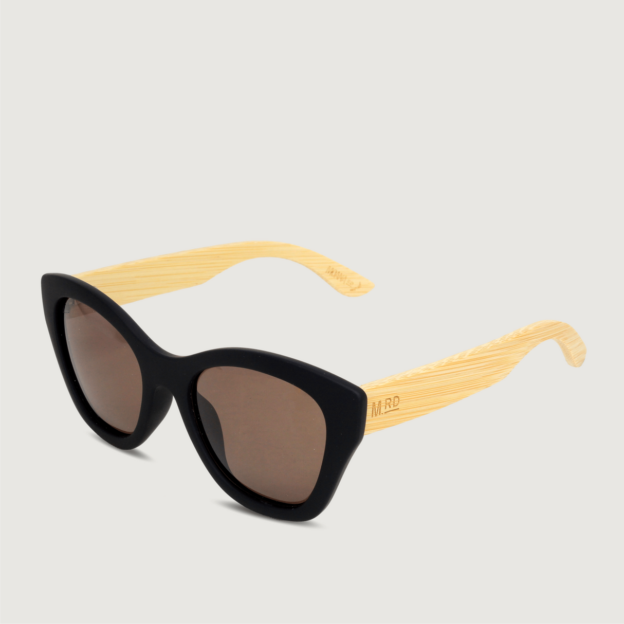 Moana Road - Hepburn - Black w/ Wooden Arms