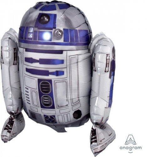 Charming Sitting R2D2 decoration perfect for Star Wars fans, ideal for home décor and conversation starter.