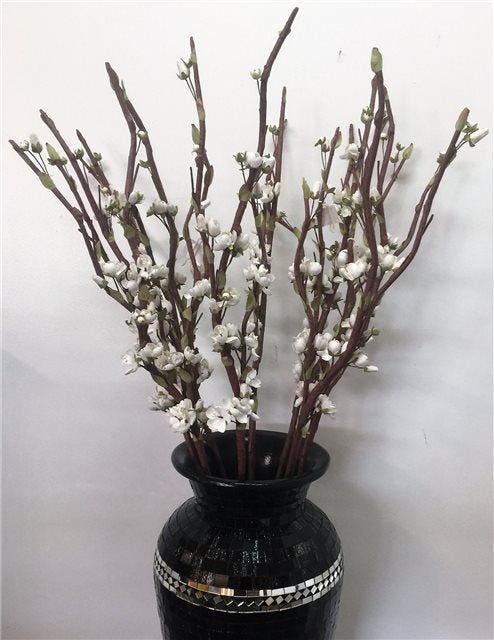 White Cherry Blossom Bunch Of 2