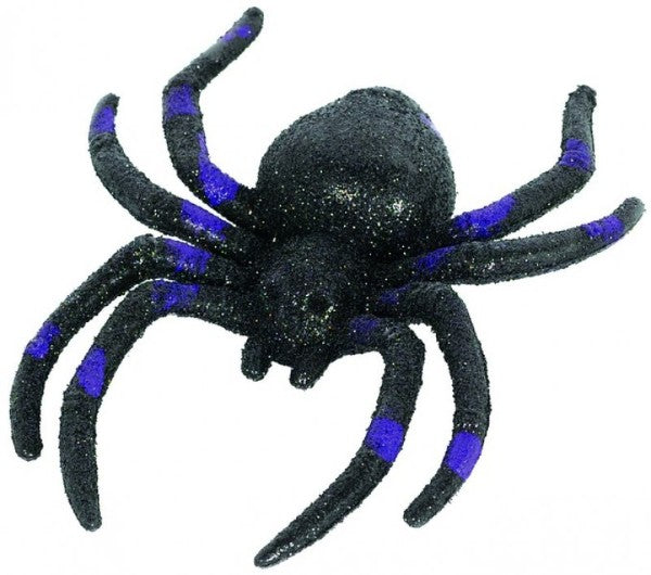 Halloween D‚cor - Cemetery Spiders - Multi Value Pack - Plastic (Glitter)