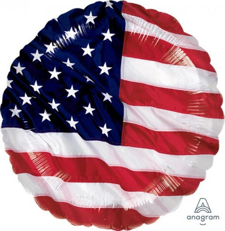 Vibrant 45cm self-sealing foil balloon in flying colors, perfect for celebrations and hassle-free decoration.