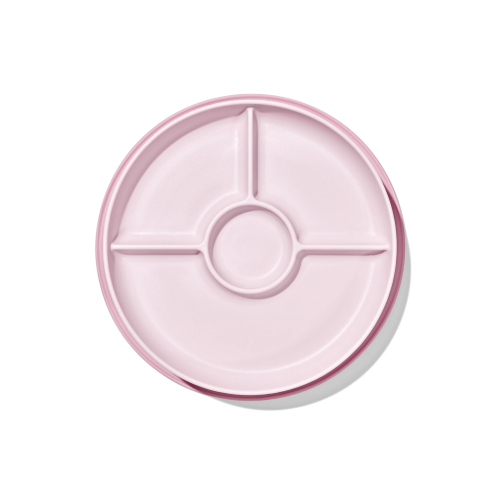 Divided Plate - OXO TOT Stick & Stay (Blossom)