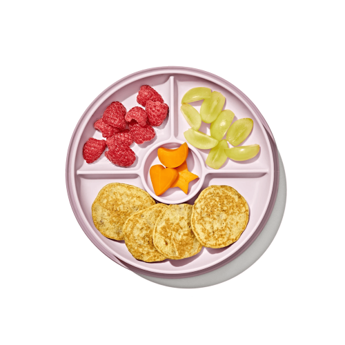 Divided Plate - OXO TOT Stick & Stay (Blossom)