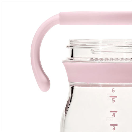 Grow Soft Spout Cup with Removable Handles - OXO TOT (Blossom)