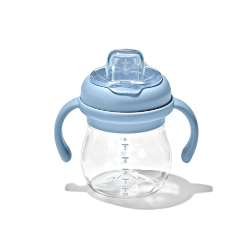 Grow Soft Spout Cup with Removable Handles - OXO TOT (Dusk)