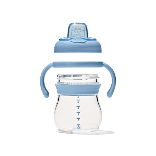 Grow Soft Spout Cup with Removable Handles - OXO TOT (Dusk)