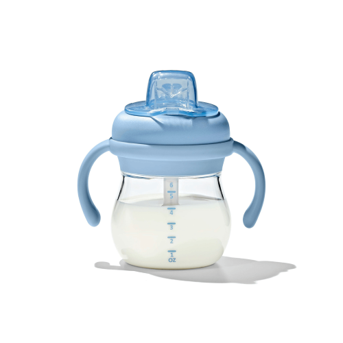 Grow Soft Spout Cup with Removable Handles - OXO TOT (Dusk)