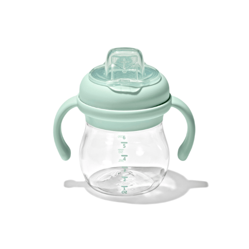 Grow Soft Spout Cup with Removable Handles - OXO TOT (Opal)