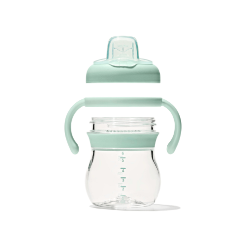 Grow Soft Spout Cup with Removable Handles - OXO TOT (Opal)