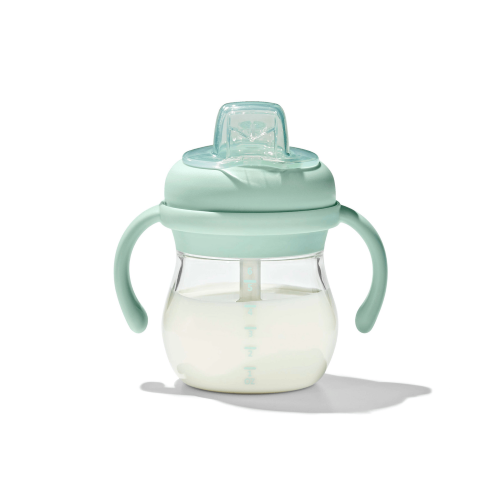 Grow Soft Spout Cup with Removable Handles - OXO TOT (Opal)