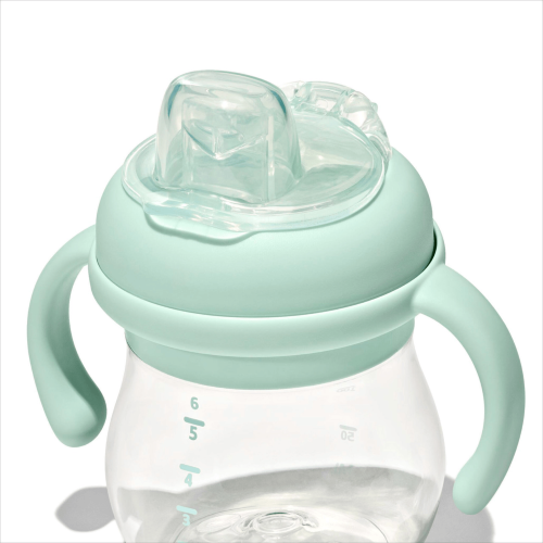 Grow Soft Spout Cup with Removable Handles - OXO TOT (Opal)