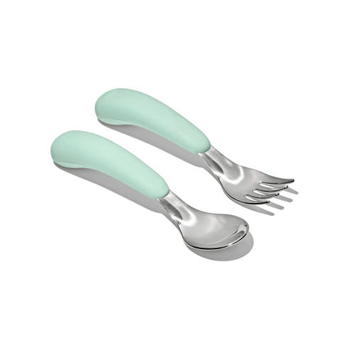 On-The-Go Fork And Spoon Set - OXO TOT (Opal)