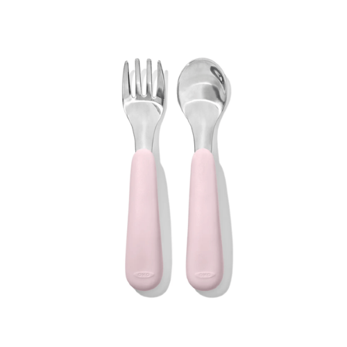 Fork & Spoon Set - OXO TOT (Blossom)